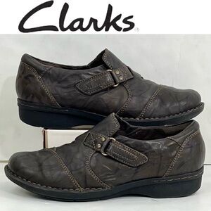 Clarks Women’s Slip On Leather Loafers
